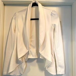 White blazer